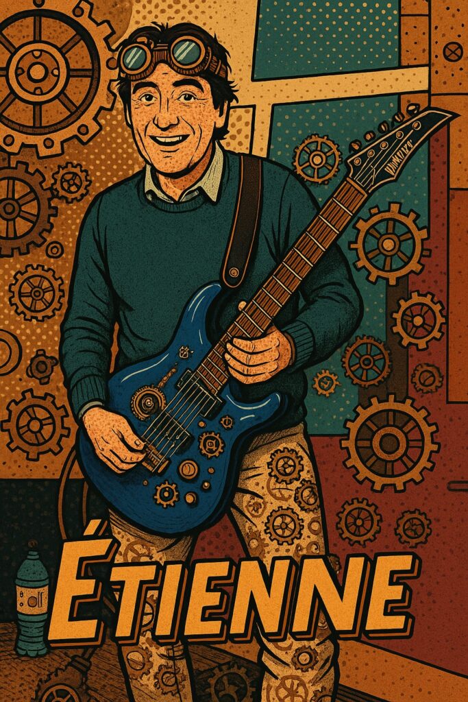 Etienne, guitares, chant
